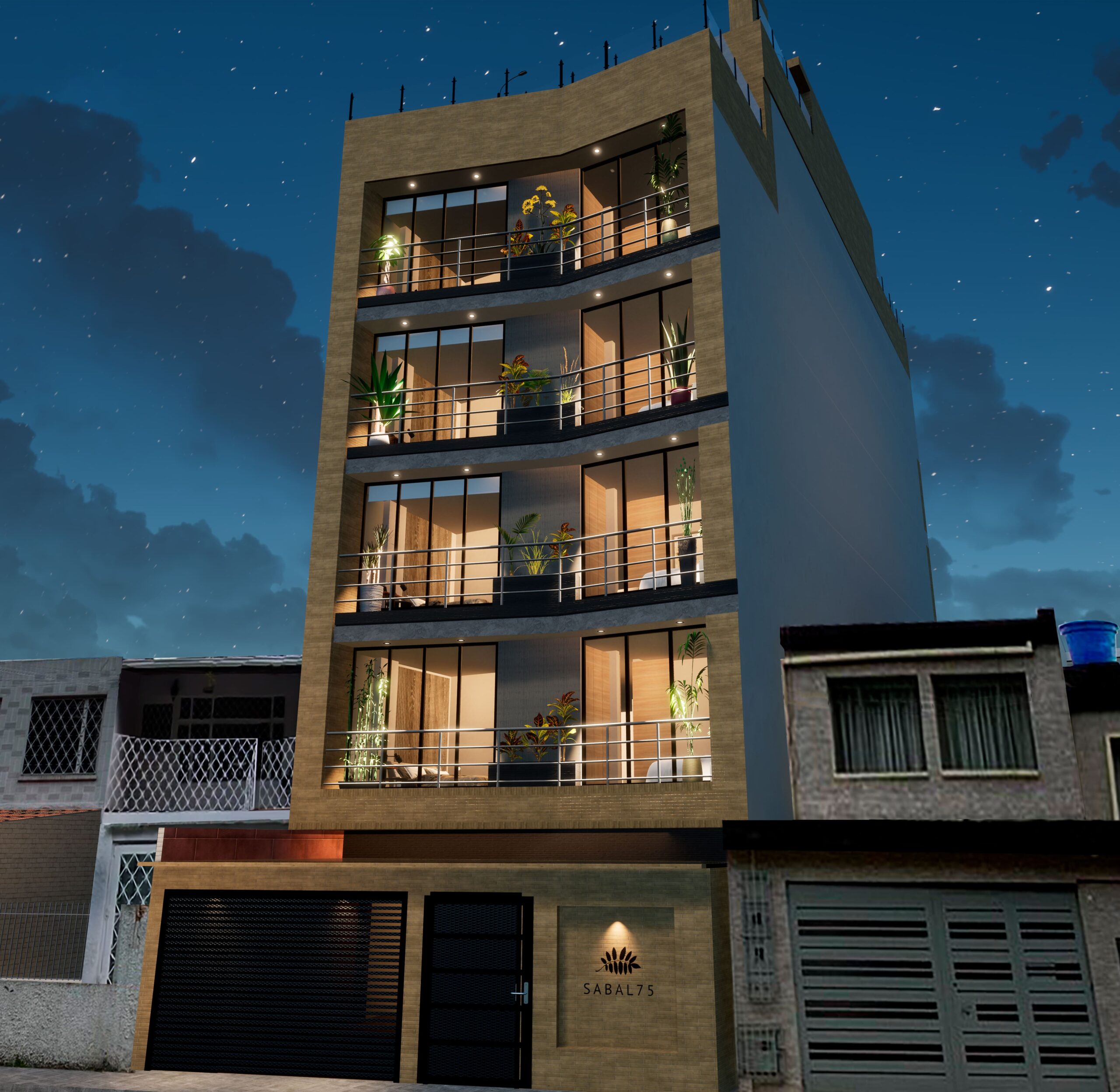 Sabal75 Render Fachada 1 scaled